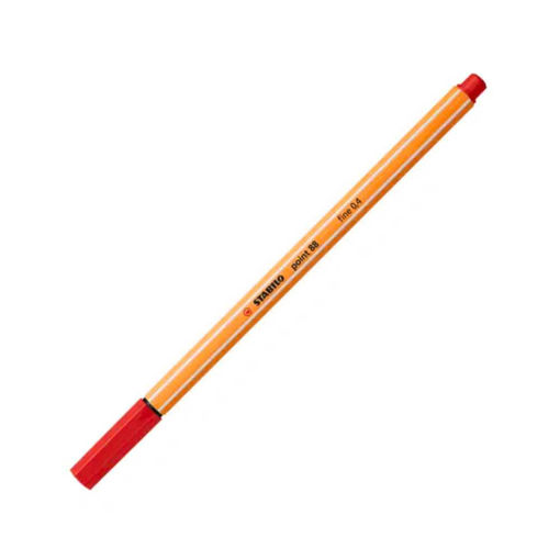 Picture of STABILO FINELINER PEN CARMINE (88/48)